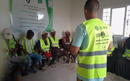 بدء التنفيذ الميداني لمشروع "إعادة تدوير للتمكين الاقتصادي والاستدامة البيئية" في البساتين بعدن