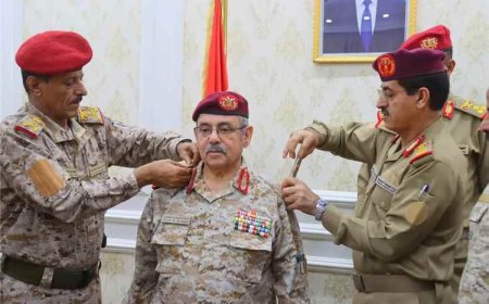 مراسم رسمية في عدن لتسليم قيادة هيئة الاستخبارات والاستطلاع بوزارة الدفاع