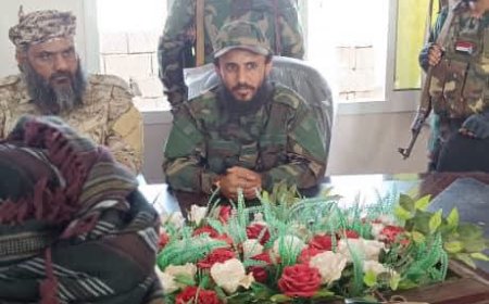 إجراء عملية استلام وتسليم لقيادة قوات الأمن الوطني الصبيحة