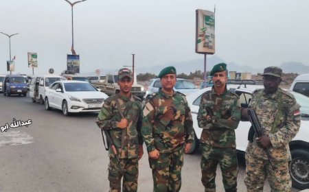 قائد قطاع المنصورة بالأمن الوطني المقدم فهمي الصهيبي يتفقد عدداً من النقاط الأمنية بالمديرية