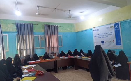 تدشين الدورة التدريبية لمتطوعات التغذية المجتمعية بمديرية المسيمير ضمن برنامج التغذية التكميلية والوقائية (PSFP)