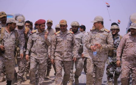 المنطقة العسكرية السابعة تتسلم النقاط والمواقع العسكرية على الخط الدولي