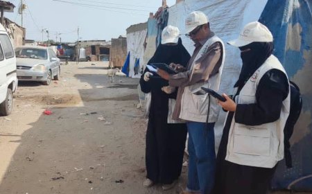 الباحثات الميدانيات يواصلن أعمال الفترة (15) من الجولة الثانية لمسح ميزانية الأسرة بمحافظة لحج