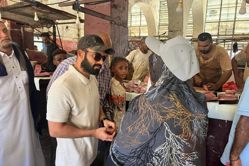 بن جرادي ينفذ نزولاً ميدانياً لضبط أسعار الأسماك في صيرة