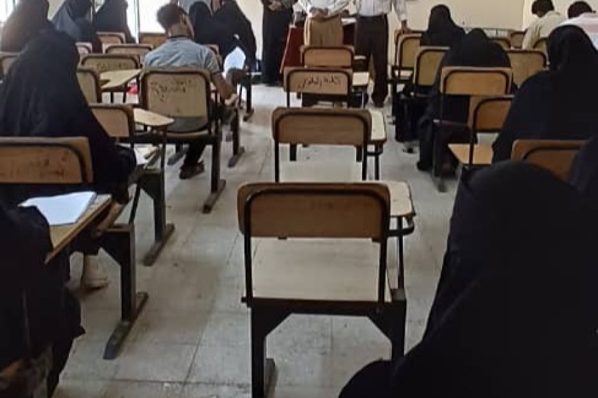 كلية التربية الرياضية والتغذية العلاجية بجامعة عدن تدشن امتحانات الفصل الدراسي الثاني 