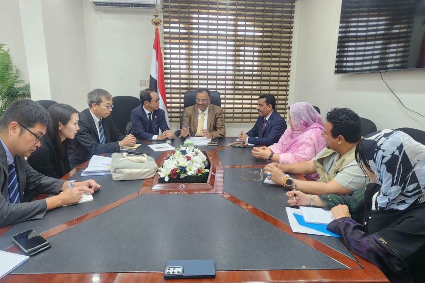السفير الياباني وفريق الجايكا يزوران مصلحة الجمارك ويؤكدان دعم بناء القدرات والبنية التحتية الجمركية