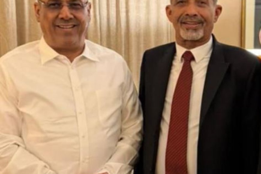الميسري يستقبل الفريق الركن محمود الصبيحي عضو مجلس القيادة الرئاسي&nbsp;