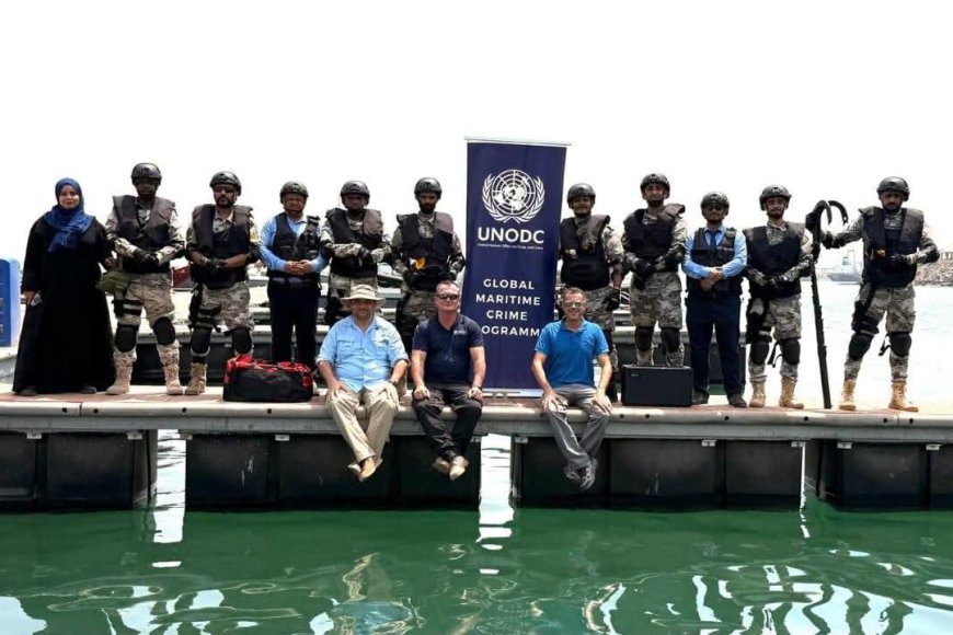 مصلحة خفر السواحل اليمنية تستأنف دورة الصعود والتفتيش والضبط بدعم من (UNODC)