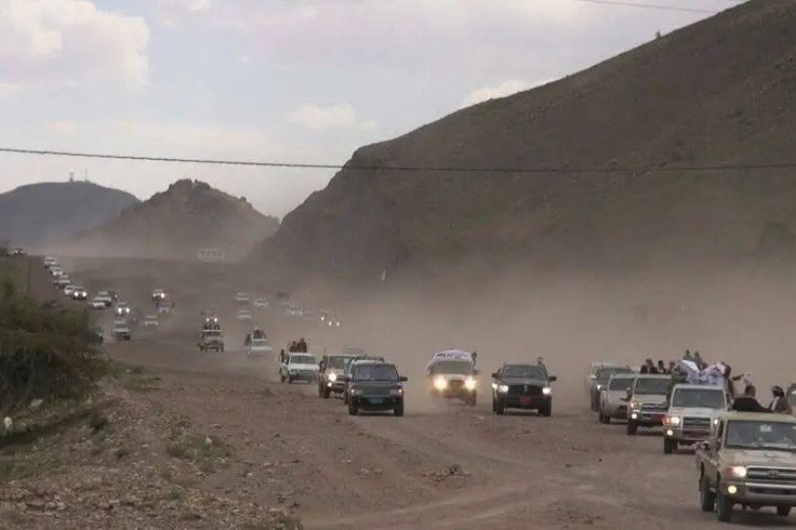 مسؤول حكومي يشيد بقبائل اليمن المتوافدة إلى نكف الشيخ "فدغم"