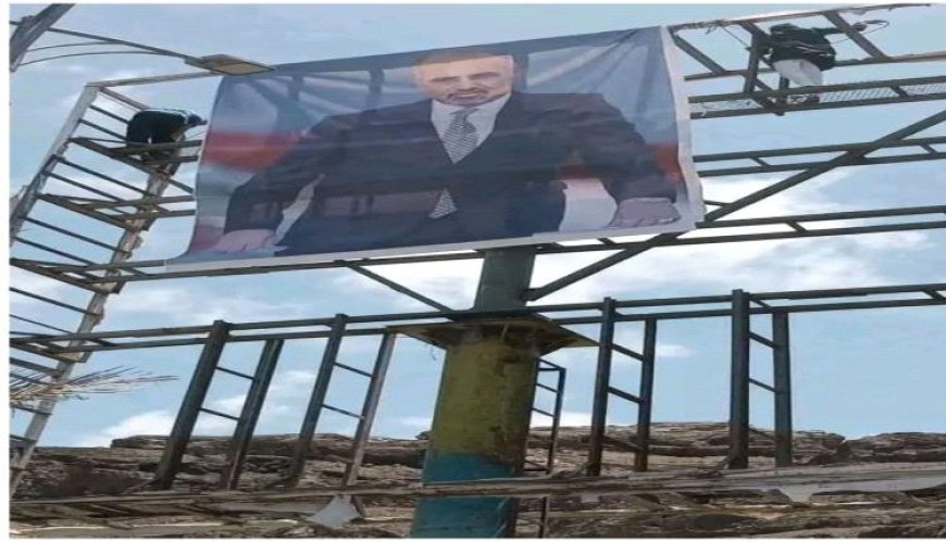 تصريح هام.. الشيخ لحمر: إنزال صور الزبيدي من شوارع عدن لن يحل المشكلة 