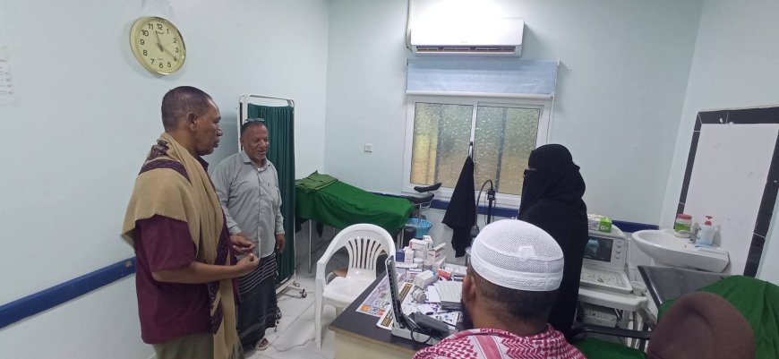 مدير عام ساه يتفقد الانضباط الوظيفي بمستشفى ساه في أول أيام الدوام الرسمي عقب إجازة عيد الأضحى
