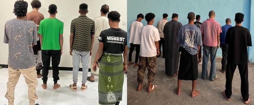 إدارة مكافحة المخدرات بعدن تطيح بعدد 15 متهم بعدة قضايا مخدرات مابين ترويج وتعاطي في العاصمة عدن..