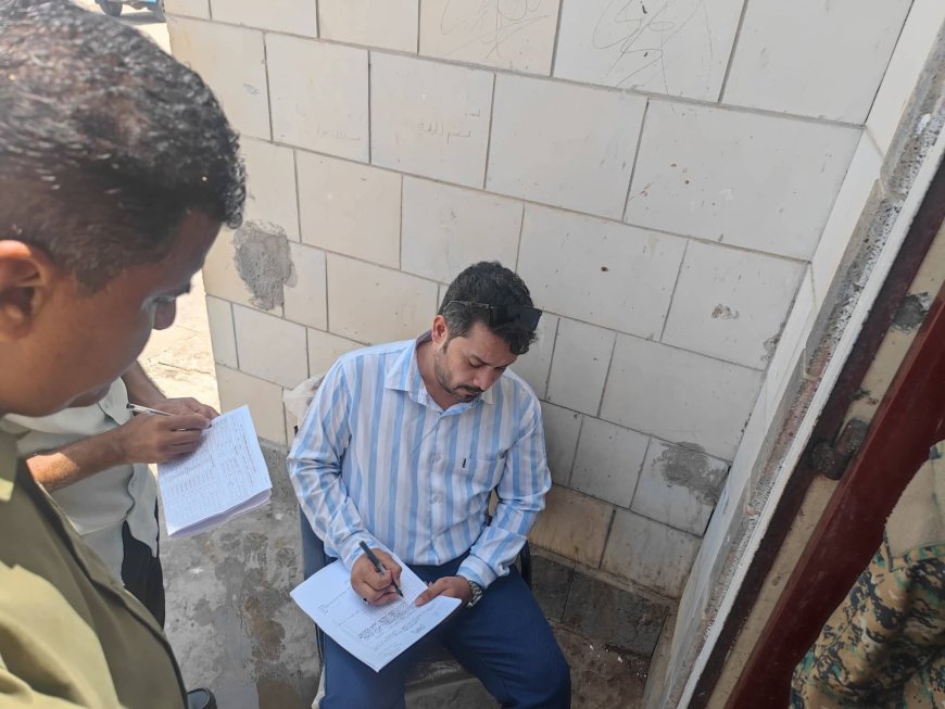 النيابة العامة تنفذ زيارة تفتيشية إلى شرطة خور مكسر للاطلاع على أوضاع المحتجزين