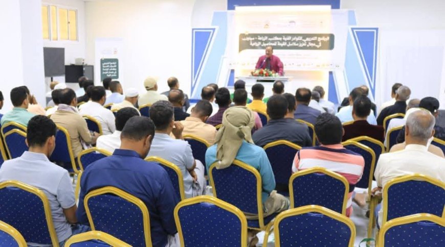 اختتام برنامج تدريبي للكوادر الزراعية بمديريتي سيئون وتريم