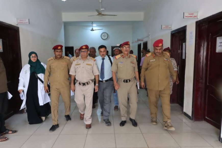 عدن.. لجنة من وزارة الدفاع تطلع على مستشفى عبود العسكري لحصر الأصول وتقييم الخدمات الطبية