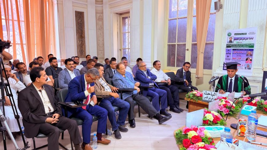 القاهرة: الباحث علي الغليسي ينال درجة الماجستير بامتياز في الدراسات الإعلامية