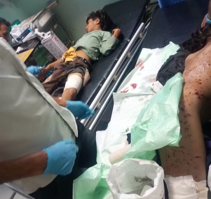 عاجل | محافظ الضالع يوجه باستنفار طبي لضحايا انفجار حوثي أودى بـ13 طفلاً بين شهيد وجريح ويدعو إلى تحرك دولي لإنهاء خطر مخلفات الحرب