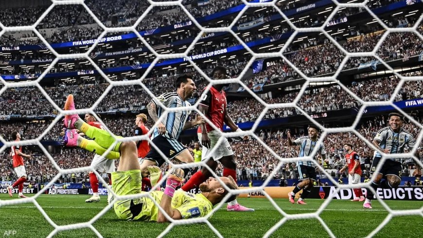 الأرجنتين تهزم النمسا.. وميسي الهداف الأوحد لكأس العالم