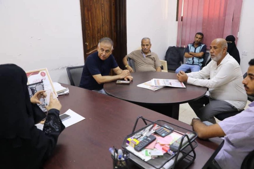 الجاوي يطلع على احتياجات معهد أمين ناشر تمهيدًا لتنفيذ المرحلة الثانية من الدعم