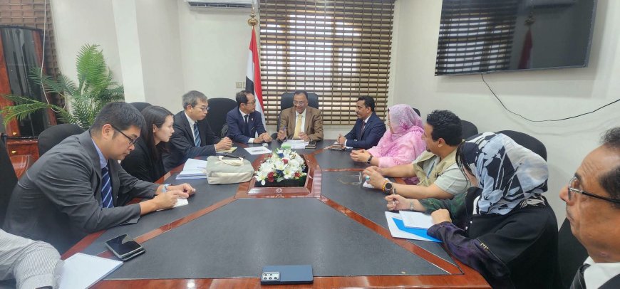 السفير الياباني وفريق "الجايكا" يزوران مصلحة الجمارك ويؤكدان دعم بناء القدرات والبنية التحتية الجمركية