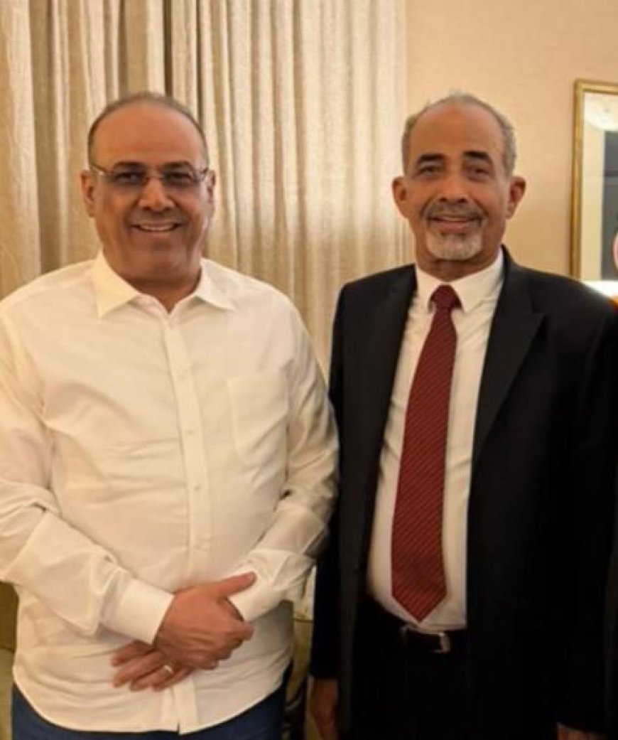 الميسري يستقبل الفريق الركن محمود الصبيحي عضو مجلس القيادة الرئاسي 