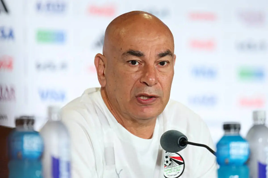 حسام حسن مدرب منتخب مصر يصرح عن موقفه لاحتفالات المثليين في مباراة المنتخب المصري مع إيران .