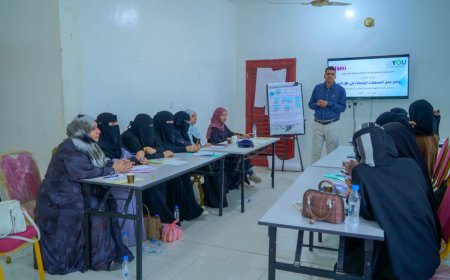 مأرب ... منظمة يو للسلام والتنمية ومنصة نسوان فويس تنظمان ورشة حول واقع عمل الصحفيات اليمنيات في ظل الحرب