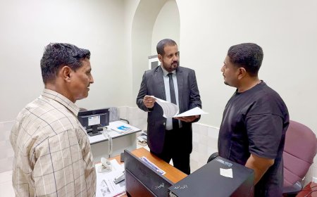 وكيل حضرموت لشؤون التنمية يطلع على سير العمل بمكتب وزارة التخطيط والتعاون الدولي بساحل حضرموت