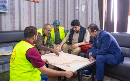 المحافظ بن الوزير يؤكد أهمية الدراسات الهندسية لحواجز تغذية المياه الجوفية ويشدد على تسريع المعالجات لمواجهة شح المياه