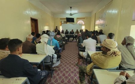 بتوجيهات اللواء القبة.. اجتماع أمني موسع في قعطبة يناقش تعزيز الأمن والحد من التقطعات