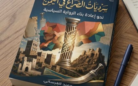 مركز جرهم يصدر كتابًا جديدًا بعنوان "سرديات الصراع في اليمن" للباحث مهند الغرساني