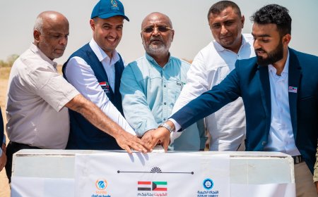 الكويت تواصل عطاءها الإنساني.. تدشين مشروع «قرية أم محمد الهاجري السكنية» للأسر الأشد احتياجًا في الخوخة