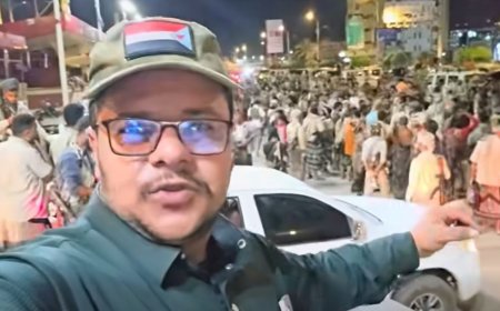 حشود قبائل ردفان تملأ ساحة العروض في عدن.. شاهد الفيديو