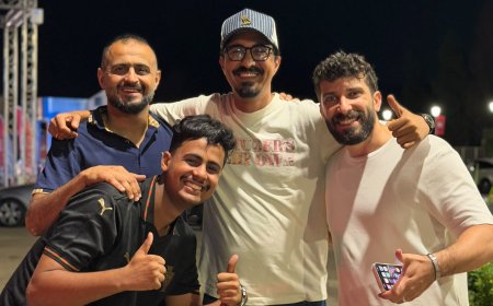 رئيس الاعلام الرياضي بساحل حضرموت يبارك نجاحات الشهير عمر معنوز خلال زيارته لرحلة التحدي والإثارة  للبنان الشقيق 