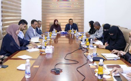 لجنة تسيير الأمن الغذائي بعدن تناقش الاستراتيجية الوطنية للأمن الغذائي 2026-2030