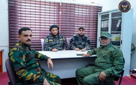 تنفيذًا لقرار وزير الداخلية.. تسليم قيادة قوات حراسة المنشآت بالعاصمة عدن مهامها ومقرها الجديد