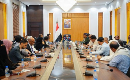 عضو مجلس القيادة الخنبشي يرأس أولى جلسات اللجنة التحضيرية للمجلس التنسيقي الأعلى للقوى والمكونات السياسية والمجتمعية الحضرمية