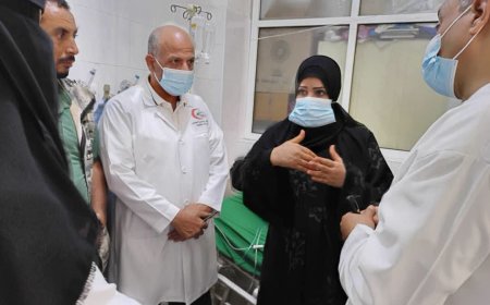 وكيل محافظة تعز للشؤون الصحية تتفقد المستشفى اليمني السويدي وتؤكد أهمية توفير لقاحات ومصل داء الكلب