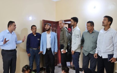 مدير عام ردفان ومدير مكتب الشؤون الاجتماعية والعمل بلحج يشيدان بدور المركز المجتمعي ومركز تمكين المرأة اقتصادياً في دعم النساء والأطفال