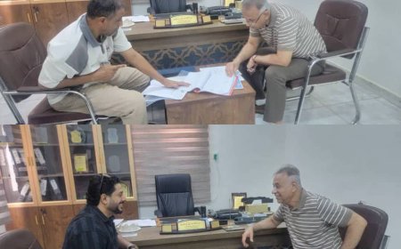 لرسم خارطة طريق المستقبل المهني بـ "عدن".. مدير عام التعليم الفني يبحث تعزيز الأداء في التواهي والبريقة