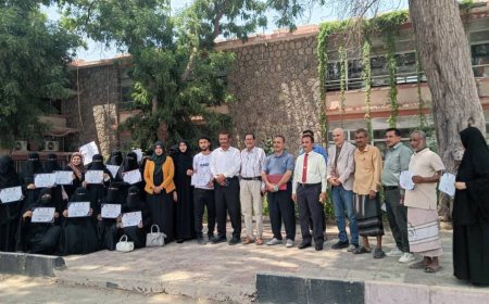 كلية التربية عدن تختتم دورة تدريبية لتعزيز الوقاية من أخطار الحريق