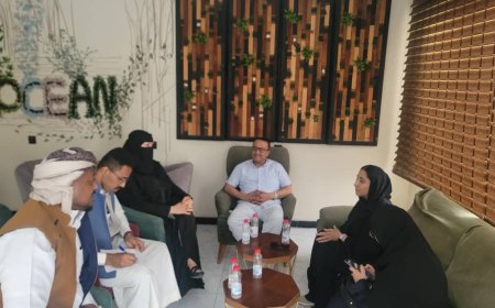 قيادة مجلس المستقبل الجنوبي تبحث في عدن آفاق التعاون المشترك مع الناشطة السياسية سمر أحمد