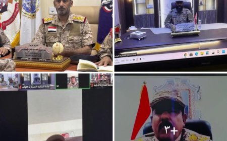 رئيس الأركان يوجه بمتابعة اجراءات ضبط المتورطين في الهجوم الغادر على أفراد قوات درع الوطن بحضرموت