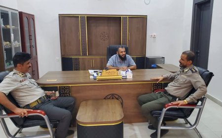 مدير الأحوال المدنية بالتواهي يبحث ترتيبات افتتاح مكتب الأحوال المدنية والسجل المدني بالمديرية 
