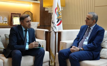 وزير الصحة يبحث مع ممثل اليونيسيف تعزيز الشراكة وتطوير الدعم الموجه للقطاع الصحي