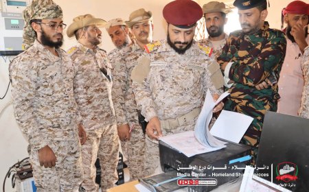 قائد الفرقة الثالثة بقوات درع الوطن يتفقد اللواءين الأول والثاني في العبر ويؤكد رفع الجاهزية القتالية
