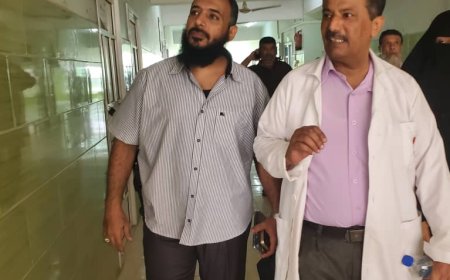 مدير عام التواهي يتفقد المجمع الصحي القلوعة ويوجه بتعزيز الخدمات الصحية وتلبية الاحتياجات وفق الإمكانيات