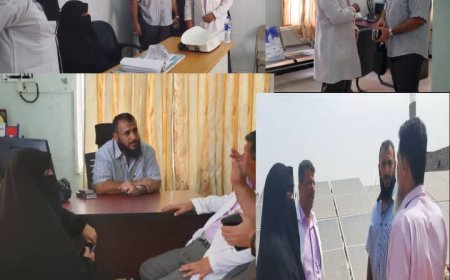 مدير عام مديرية التواهي يتفقد المجمع الصحي القلوعة ويؤكد دعم القطاع الصحي والارتقاء بالخدمات الطبية