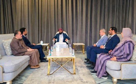 المحرّمي يستقبل قيادة هيئة التشاور والمصالحة لمناقشة تداعيات التصعيد الحوثي والإجراءات الحكومية 