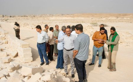 مدير عام المياه ينفذ نزولا ميدانيًا لغيل باوزير لتفقد المحاجر و دراسة المخاطر البيئية لها